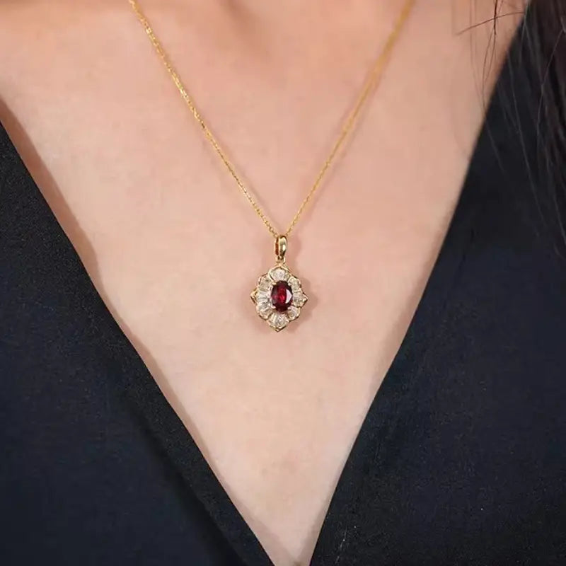 Kavella Solcrimson Κολιέ